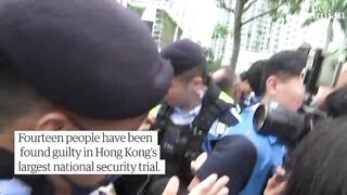 'We see everyone's love'_ acquitted defendants after Hong Kong national security trial.