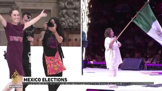 Mexico elections_ Voters have choice of two women for first time.