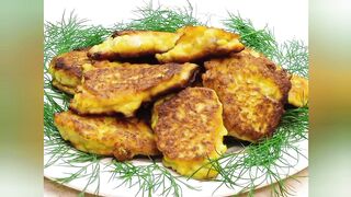 Хек жаренный в луковом кляре