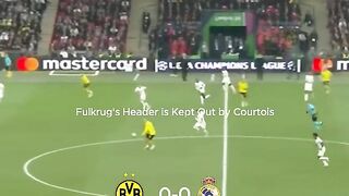 Brick wall! Fulkrug's_Header_is_Kept_Out_by_Courtois‎