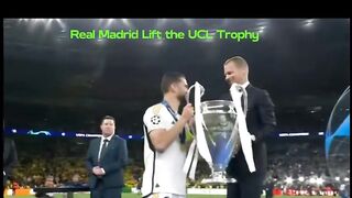 Kings Of Europe!_Real_Madrid_Lift_the_UCL_Trophy‎