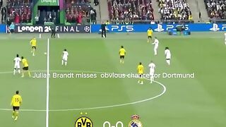 Not Again! Julian_Brandt_Fails_to_Put_Dortmund_Ahead‎