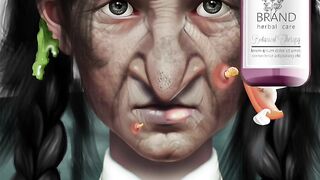 Make over, treat facial wrinkles