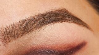 Brown Blue Makeup Look