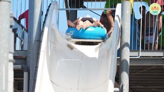 oops coming out on the slide..