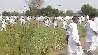 Running in the fields