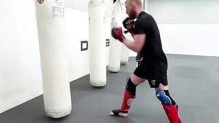 Spinning back elbow would go CRAZY