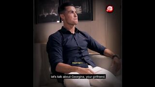 Amour impossible, un dialogue intéressant entre Cristiano Ronaldo et son amour, Georgina