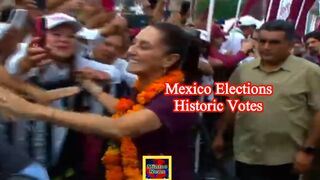 Mexico elections: Voters have choice of two women for first time