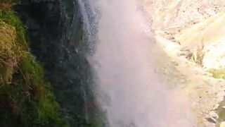 Skardu Hidden Waterfall Gilgit Balistan #gilgitbaltistan #skardu #waterfall #pakistan #viralvideo