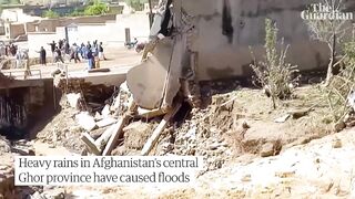 Deadly floods hit central Afghanistan after heavy rains.