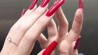 Nail tapping short video