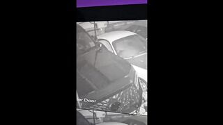 Tank cripples crim and proves no honour amongst thieves.