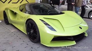 2000HP Lotus Evija (1700Nm) - Insane 4x4 Burnouts @ Goodwood Festival of Speed!