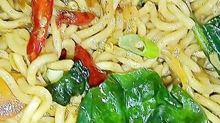 Mie goreng bayam Brazil