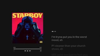 The Weeknd, Daft Punk - Starboy (Lyrics)