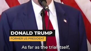 ‘Looks like an angel, but really a devil’_ Trump slams judge after conviction _ AJ #Shorts.