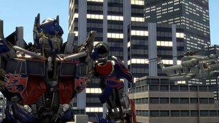 Optimus Prime Vs Blackout Transformers Fight Scene