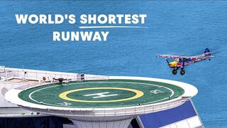 Landing A Plane On A Tiny Helipad 2