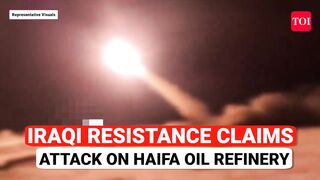 Big Attack On Israel’s Haifa Oil Refinery; Iraqi Resistance Claims Drone Strikes On ‘Vital’ Sites