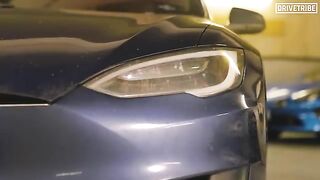 James May has crashed his Tesla! Everything wrong with his Model S