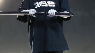 FAKE SWORD Part 2! With the hair clip in, it looks colder than the previous clip.