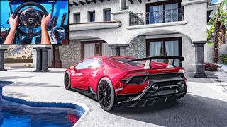 1300HP Twin Turbo Lamborghini Huracán Performante - Forza Horizon 5 (Thrustmaster TX) Gameplay