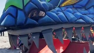 Guardian dragon kite