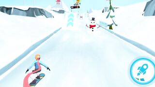 Snow skating races????