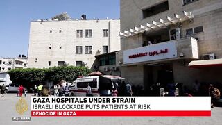 Gaza hospitals under strain_ Israeli blockade puts patients at risk.