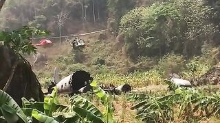 Aircraft crashed