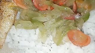 Nasi sayur bandeng