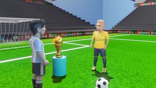ছিড়া যামুতো ! - Messi vs Neymar Funny Video - Naheed Bro.