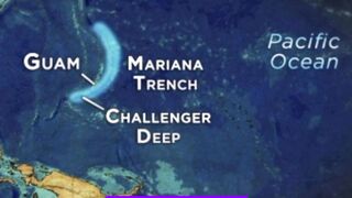 The Mariana Trench is higher than Everest