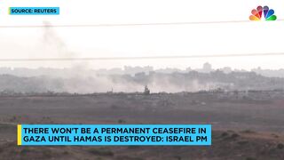 No Gaza Ceasefire Till Hamas Is Destroyed: Israel PM Netanyahu | IN18V | CNBC TV18