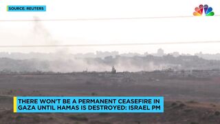 No Gaza Ceasefire Till Hamas Is Destroyed: Israel PM Netanyahu | IN18V | CNBC TV18