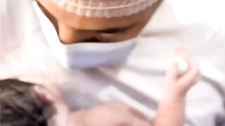 ل البيبى تالين ????????اول يوم تانم فى حضنى احساس ميتوصفش