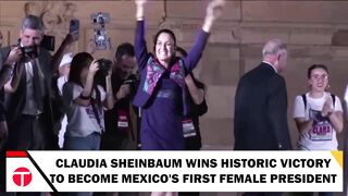 Mexico Elections its First Female President | Claudia Sheinbaum | Breaking News