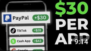 Get paid 30 $ to instal app
