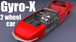 How does the Gyro-X Car work