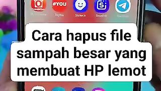 Cara Menghapus File sampah yang Menumpuk dan bikin Hp lemot