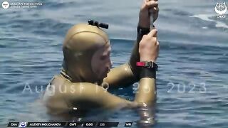 Alexey Molchanov NEW WORLD RECORD 136m CWT