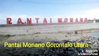 Pantai Monano Mempunyai Pasir Putih yang Indah