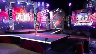 16-Year-Old Speeds Towards Her FirstBuzzer  American Ninja Warrior 2023  ANW