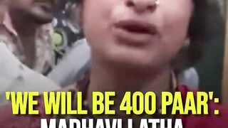 'We Will Be 400 Paar'_ Madhavi Latha Ahead Of LS Poll Results.