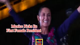 'New beginning' for Mexico with first female president-elect Claudia Sheinbaum