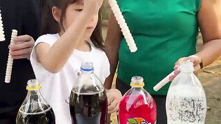 Coca-Cola, Pepsi, Fanta, 7up VS Mentos