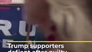 Trump supporters defiant after hush-money guilty verdict _ Al Jazeera Newsfeed