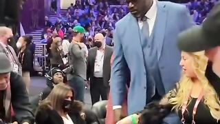 Tacko makes SHAQ look SMALL!???? #shorts