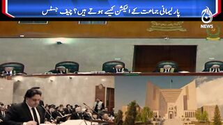 On what basis did the Election Commission declare the candidates independent_ Justice Ayesha Malik.